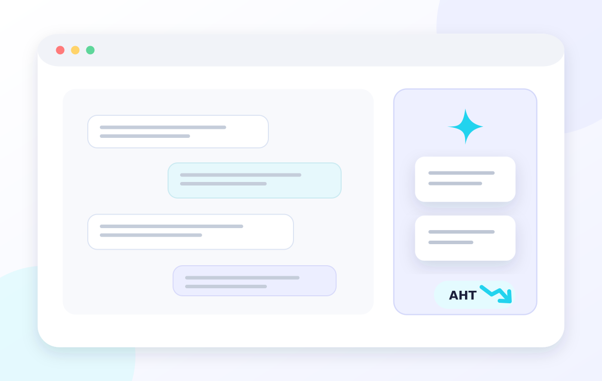 Reducing Average Handle Time with AI-Powered Agent Assist