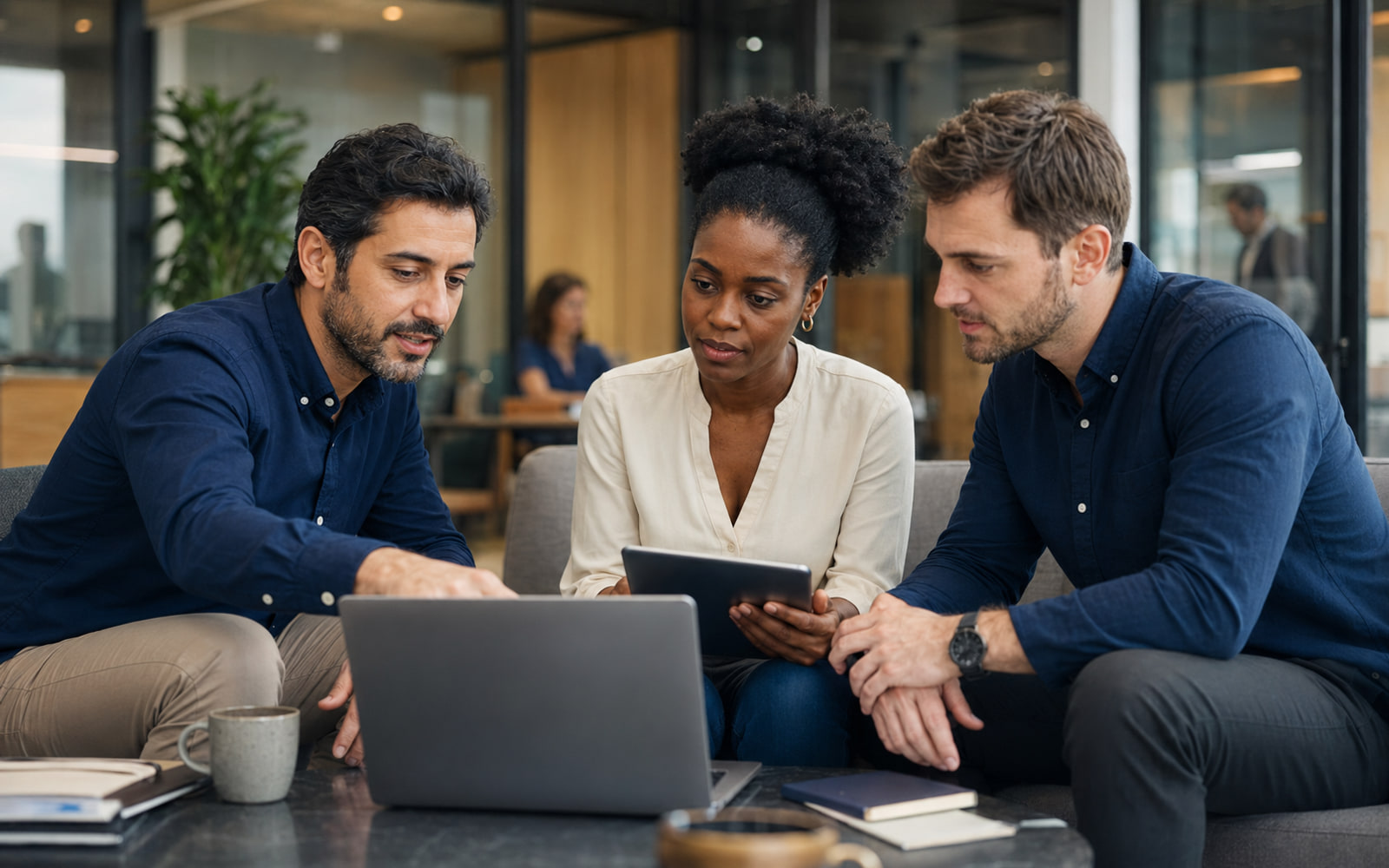 Partner operator managing client workspaces